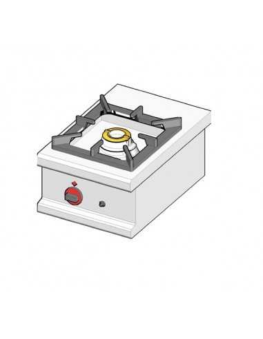 Stove 1 fuego -  A gas - cm 40 x 60 x 25 h