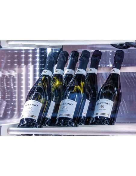Vidrio vino - Capacidad lt 440 - Temperatura 0°/+20° C - cm 70 x 65 x 190h