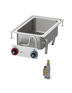 Bagnomaria elettrico incasso - Vasca GN 1/1 - cm 40 x 60...