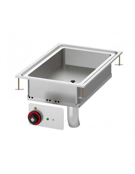 Professional Electric Griddle - Multifunctional, Freestanding - cm 40 x 60 x 28 h