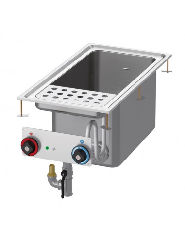 Electric cooker - Capacity liters 40 - Floor drain -  cm 40 x 80 x 51 h