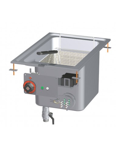Electric fryer - Capacity liters 18 - cm 40 x 60 x 46 h