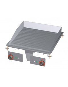 Parte superior eléctrico - acero inoxidable - cm 60 x 60...