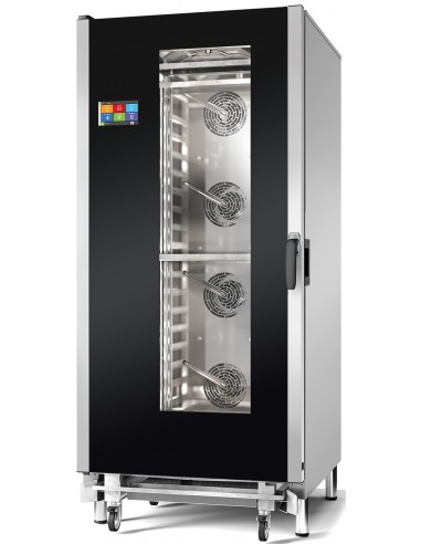 Electric oven - N. 16 sheets x cm 60 x 40 - cm 87 x 100 x 193 h