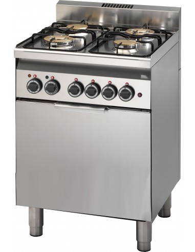 Gas cooker - N. 4 fires - Electric oven - Cm 60 x 60 x 85 h