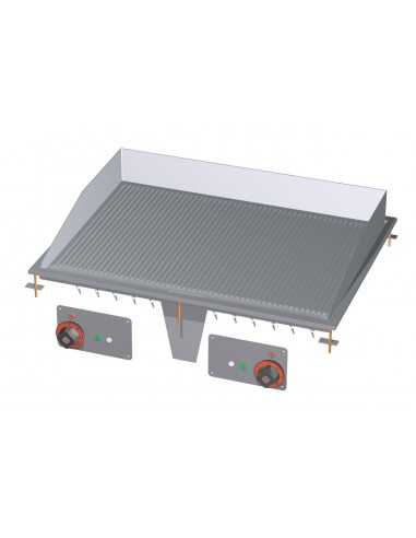 Professional Electric Fry Top - Chrome-Plated...