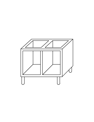Open base cm 80