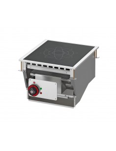 Professional induction cooktop - N° 1 cooking zone - cm...