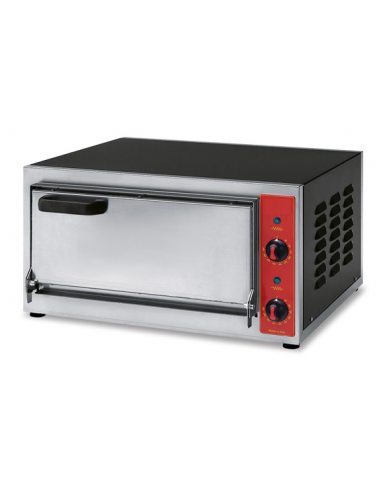 Electric oven - 1 pizza Ø 40 cm - Dimensions 55.5 x 46 x 29 h cm