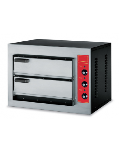 Electric oven - N. 1+1 pizza Ø cm 50 - cm 78 x 60 x53 h
