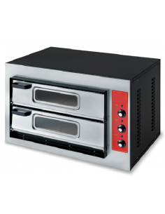 Forno pizza elettrico per 1+1 pizza - cm 89 x 60.5 x 57 h