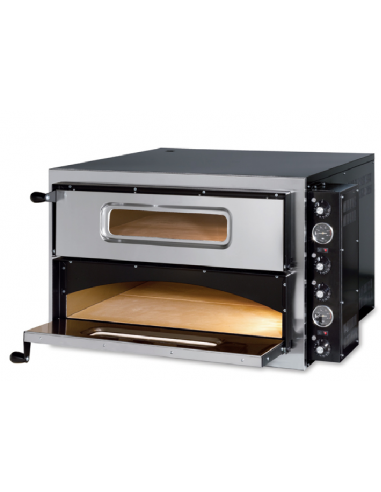 Electric oven - N. 4+4 pizzas Ø 35 cm - cm 92.5 x 83.5 x 54.5 h