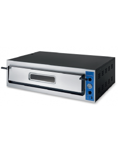 Horno de pizza eléctrico para 6 pizzas - cm 137 x 85 x 42 h