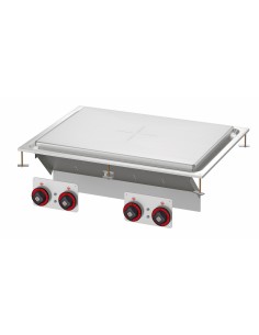 Cucina elettrica - Tutta piastra - N. 4 zone - cm 80 x 60...