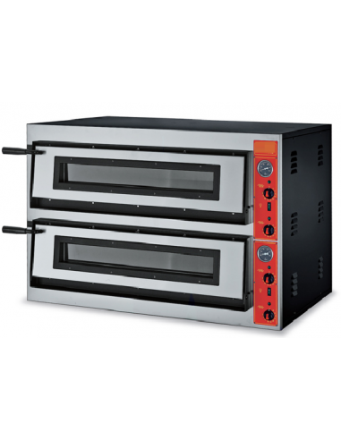 Electric oven - N.6+6 pizzas Ø 30 cm - cm 115 x 73.5 x 75h