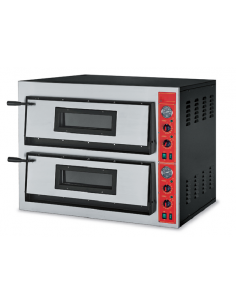 Forno pizza elettrico 4+4 pizze - cm 101 x 85 x 75 h