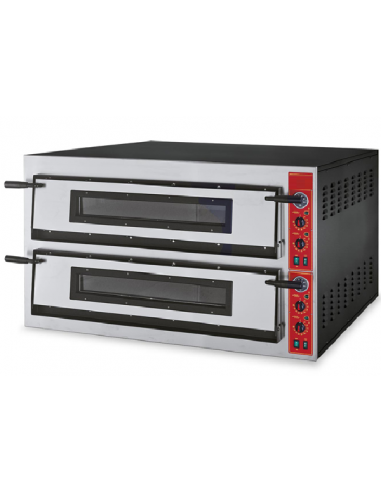 Electric oven - N. 9+9 pizzas Ø 36 cm - cm 137 x 121 x 75 h