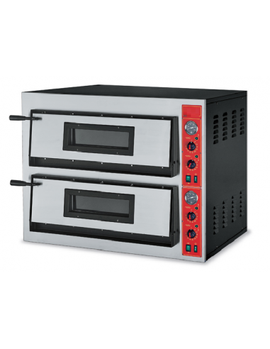 Electric oven - N. 4+4 pizzas Ø 36 cm - cm 101 x 85 x 75 h