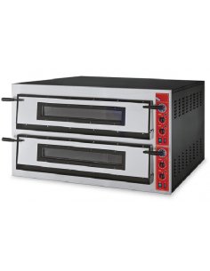 Forno pizza elettrico da 6+6 pizze - cm 137 x 85 x 75 h