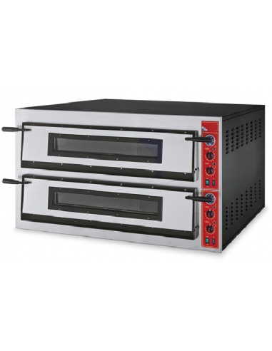 Electric oven - N.6+6 pizzas Ø 36 cm - cm 137 x 85 x 75 h
