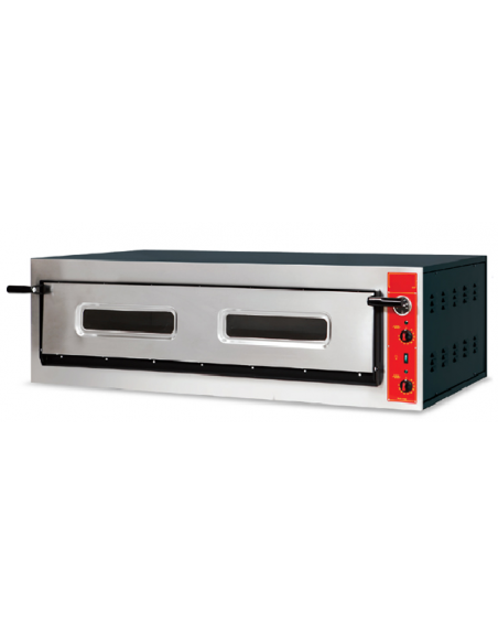 Electric pizza oven with 3 trays - cm 154.5 x 83 x 46.5 h