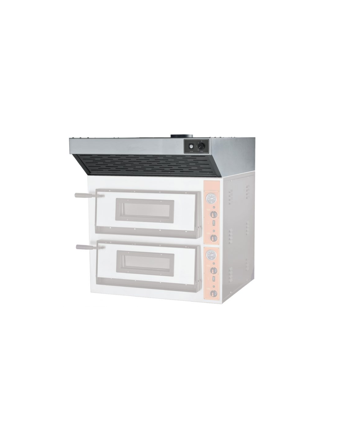 -Extractor hood - without motor