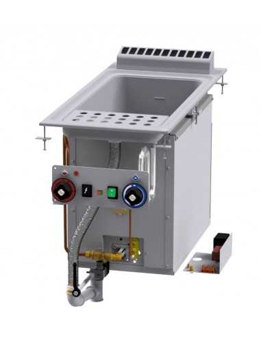 Olla para pasta profesional a gas - N. 1 x 40...