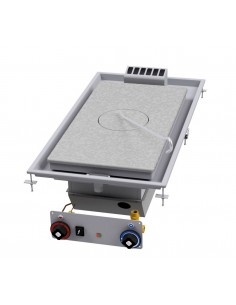 Professional gas cooktop - Plate - cm 50 x 80 x 31 h