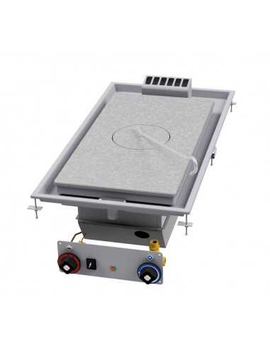 Placa de cocina profesional de gas - Placa - cm...