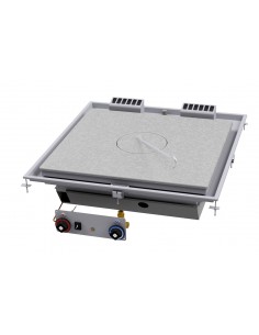 Professional Gas Cooktop - Plate - cm 50 x 80 x 31h