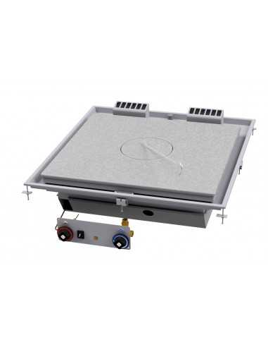 Placa de cocina profesional de gas - Placa - cm...