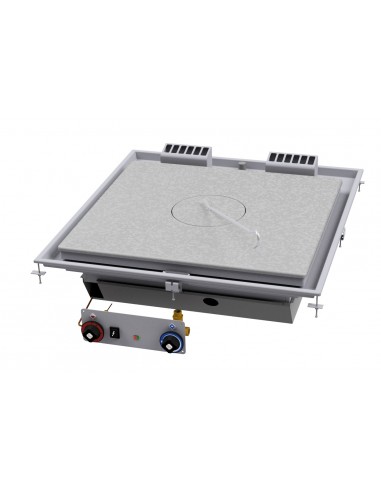 Gas cooker - Plate - cm 50 x 80 x 31h