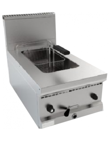 Gas fryer - Capacity lt 7 - cm 40 x 70 x 30.5 h