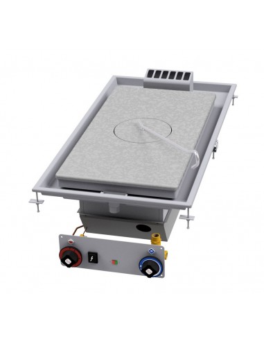 Gas cooker - Plate - cm 50 x 95 x 31h