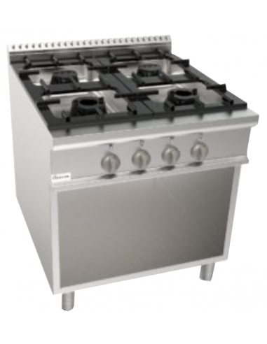 Gas cooker - N.4 fires - cm 80 x 90 x 85 h