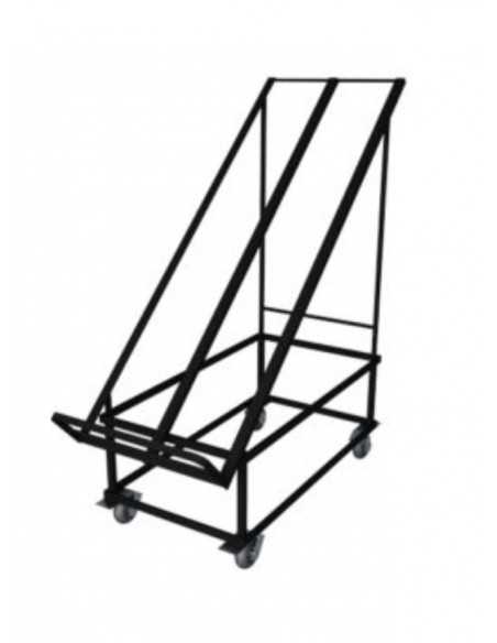 Expositor de frutas y verduras - Plegable - Sin tablillas - cm 60 x 107 x 132 h