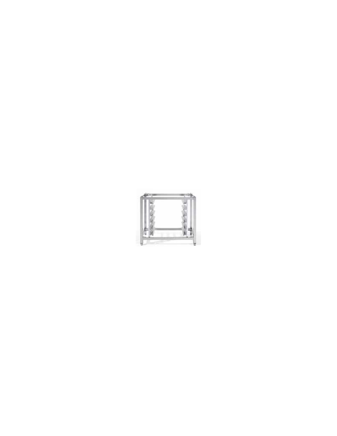 Support for oven - Structure in stainless steel - Supplied with assembly kit - Dimensions cm92 x 62 x 70 h