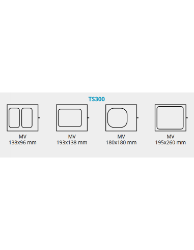 Semi-automatic heater - Reel 30 cm - cm 28 x 50...