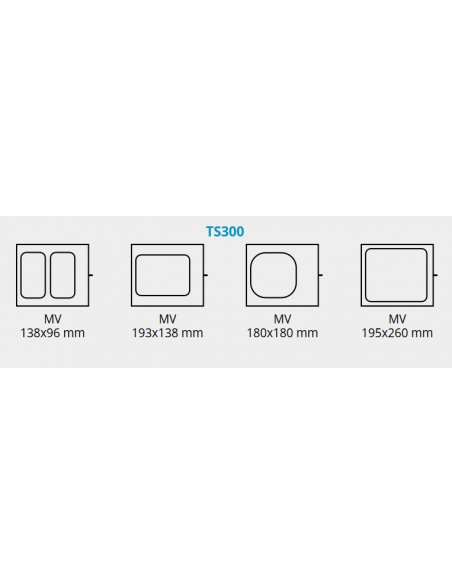 Termosigillatrice semi-automatica - Bobina 30 cm - cm 28 x 50 x 60 h