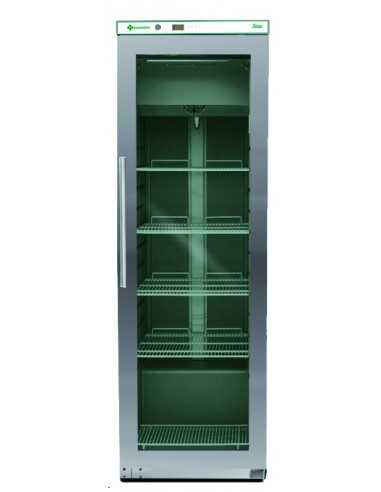 Glass freezer - Capacity 279 lt - Cm 60 x 60 x 186 h