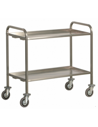 Heavy transport trolley - N. 2 shelves - cm 112 x 67 x 98h