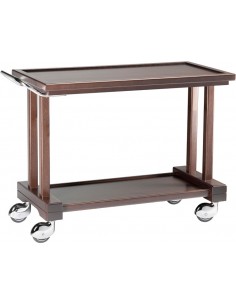 Carro de servicio - Madera - N. 2 estantes - cm 81 x 55 x... 2