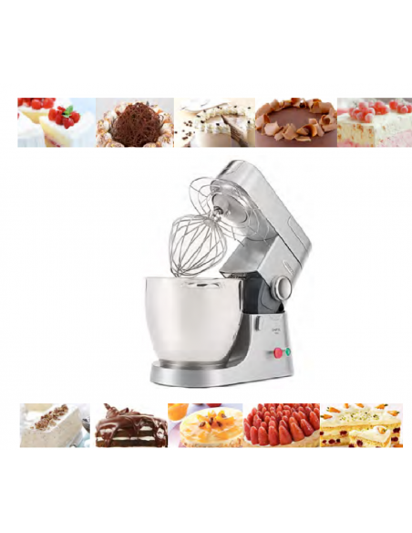 Planetary mixer - Capacity 6.7 lt - cm 40 x 25 x 35 h