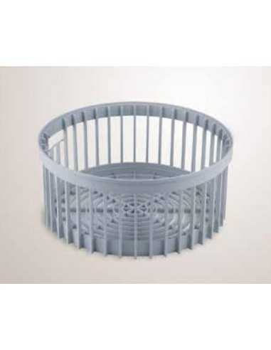Round glass basket - Diameter cm 39