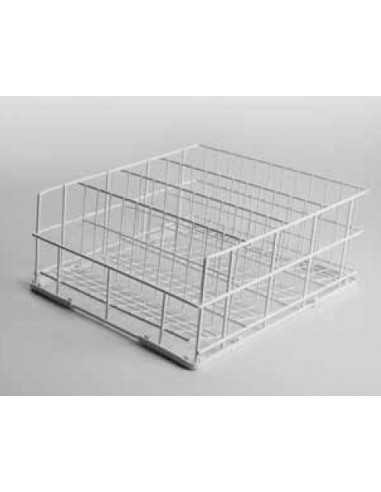 Cuadrado cesta 4 fila inferior inclinado - Dimensiones cm 39x 39 x 17 h