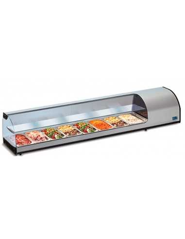 Vitrina refrigerada - Cm 143.7 x 38 x 38 h