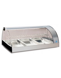 Bain-marie showcase - cm 142.5 x 60.3 x 44.1 h