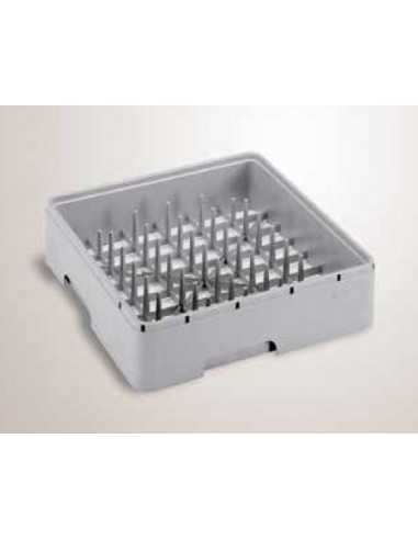 Flat basket - Dimensions cm 45 x 45 x 10.6 h