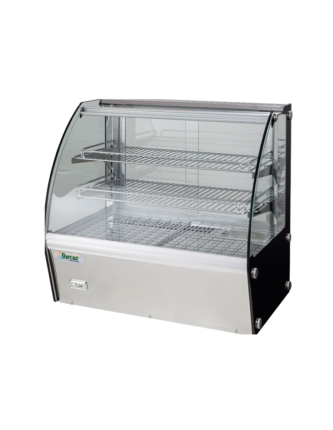 Vetrina Riscaldata Fiona 350x350x520mm - Per Presentazione Cibi, Acciaio Inox