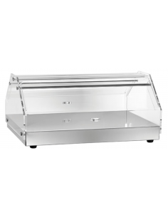 Vetrina neutra per croissant con 1 ripiano - Cm 50